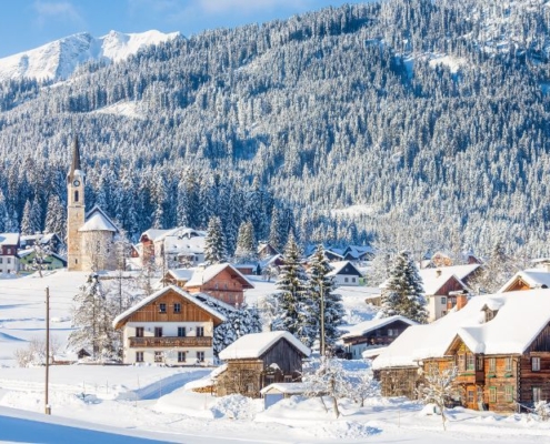 Reise zu zweit - Romantische Winterorte in der Österreich